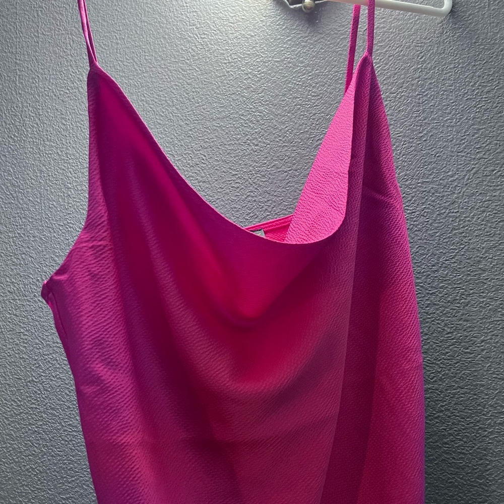 Hot Pink, New Shinestar Dress Size Large